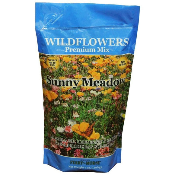 Ferry-Morse Sunny Meadow Wildflower Mix (1000 SQUARE FT)