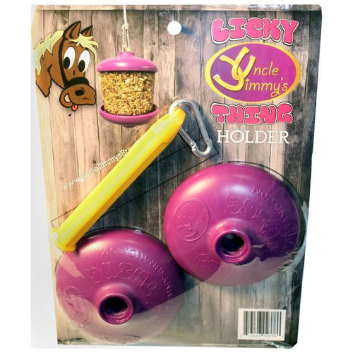 UNCLE JIMMY'S LICKY THING HOLDER WITH PIN (PURPLE)