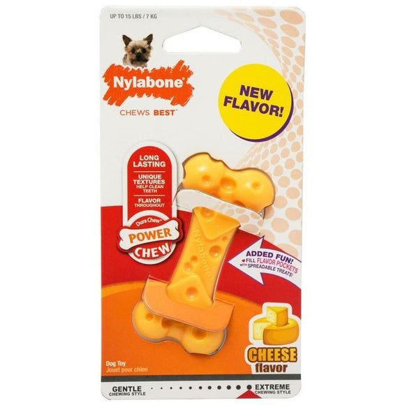 Nylabone DuraChew Cheese Bone Dog Chew