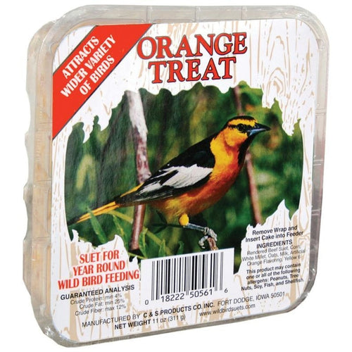 C&S Orange Treat Suet (11 oz)