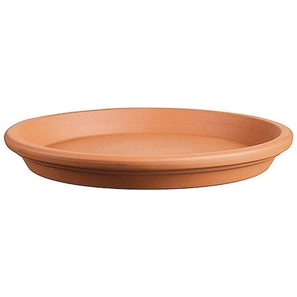 CLAY SAUCER (6 INCH, TERRACOTTA)