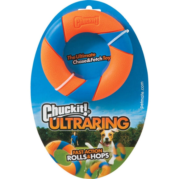 CHUCKIT! ULTRA RING (BLUE/ORANGE)