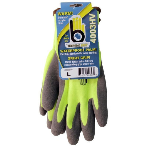 Bellingham HI-VIS Acrylic With Latex Palm Glove (Large)