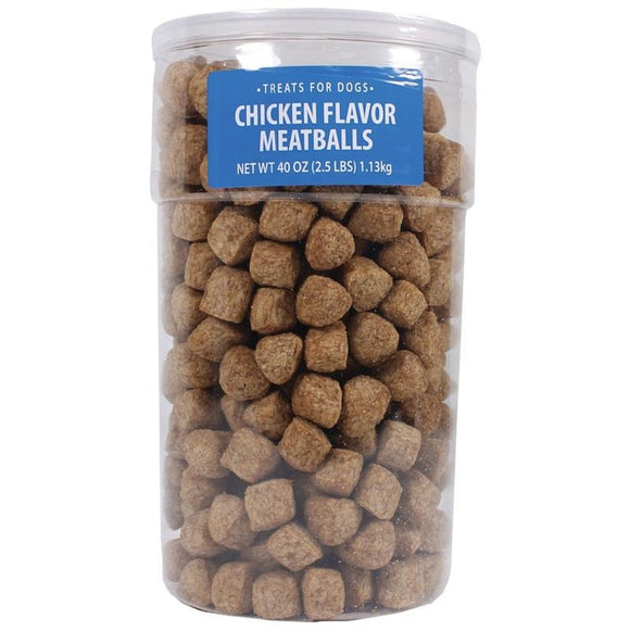 Triumph Meatballs Treats For Dogs (Chicken, 40-oz)