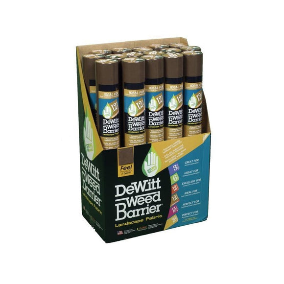 PRO WEED BARRIER (3X50 FOOT, BROWN)