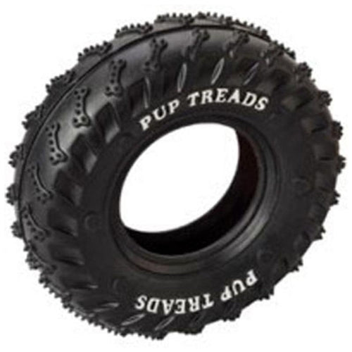 SPOT PUP TREADS RUBBER TIRE (4 IN, BLACK)