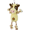 CHARMING PET RANCH ROPERZ COW (MD-12 IN)