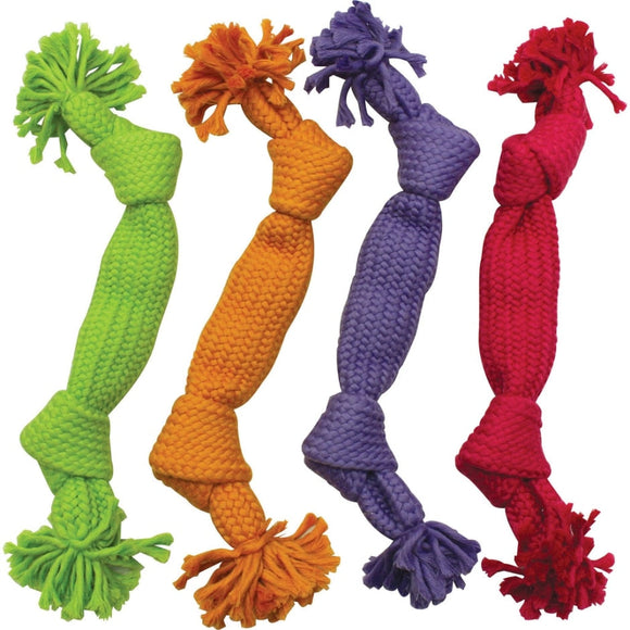 SPOT SUPER SQUEAK ROPE (14 IN, ASSORTED)