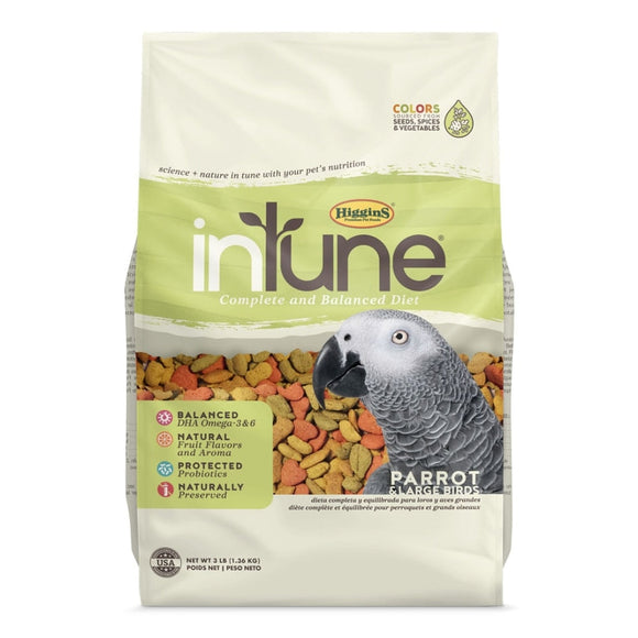 HIGGINS INTUNE COMPLETE DIET PARROT