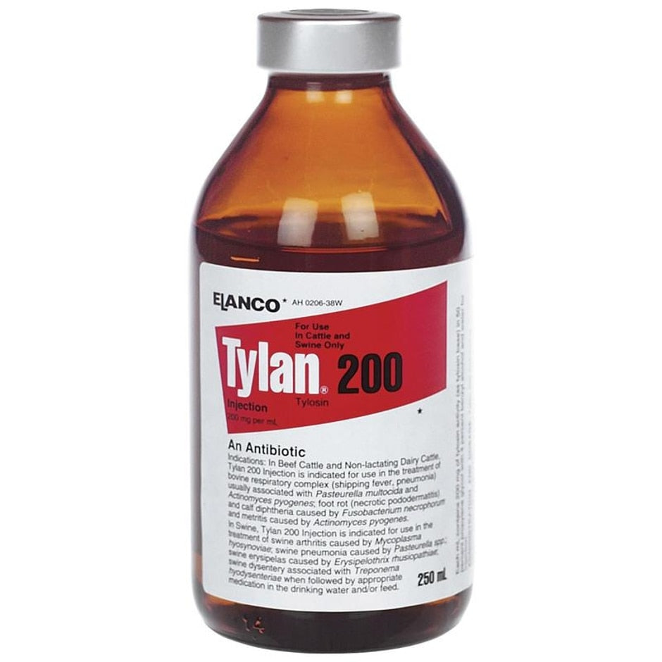 Elanco Tylan® 200 Injection(Tylosin) (100 ml) - Serving 5 Locations in ...