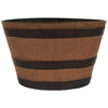 HDR WHISKEY BARREL PLANTER (15.5 INCH, NATURAL OAK)