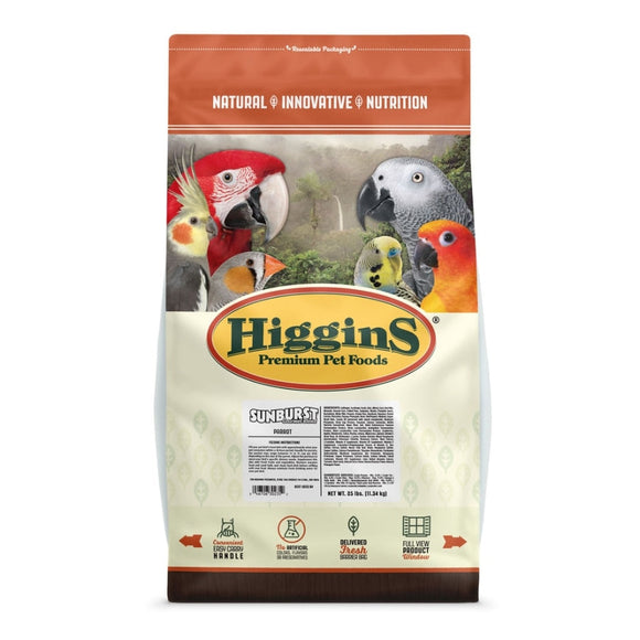 Higgins Sunburst Gourmet Blend Parrot