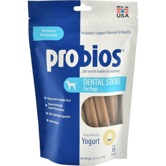 PROBIOS DENTAL STICKS FOR DOGS (Yogurt)