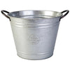 WASHTUB PLANTER (10 INCH, GALVANIZED)