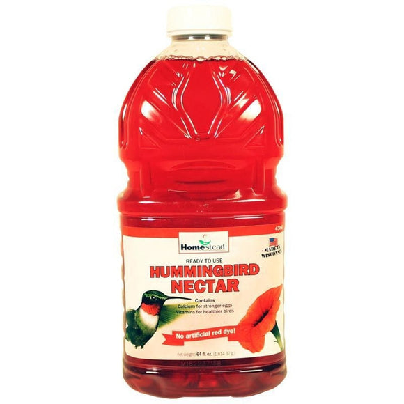 NATURAL READY TO USE HUMMINGBIRD NECTAR (64 oz)