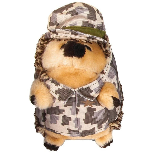 HEGGIE ARMY DOG PLUSH DOG TOY