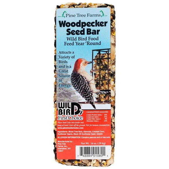 Pine Tree Farms Woodpecker Seed Bar (14 oz)