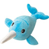 SNUGAROOZ BABY NIKKI THE NARWHAL (7 IN, BLUE)