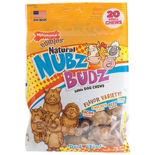 Nylabone edibles natural nubz hotsell