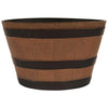 HDR WHISKEY BARREL PLANTER (22.5 INCH, NATURAL OAK)