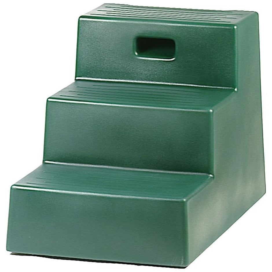 HORSEMEN'S PRIDE 3 STEP MOUNTING BLOCK (21X18 3/4 IN, GREEN) - Serving ...