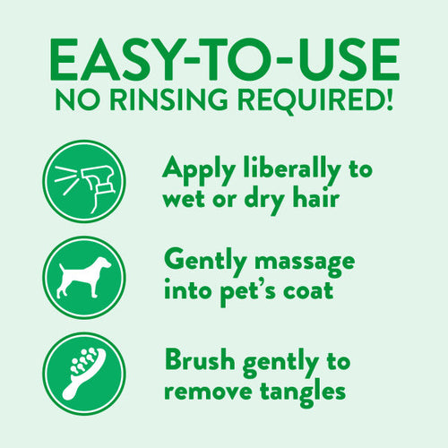 TropiClean Sweet Pea Tangle Remover Spray for Pets