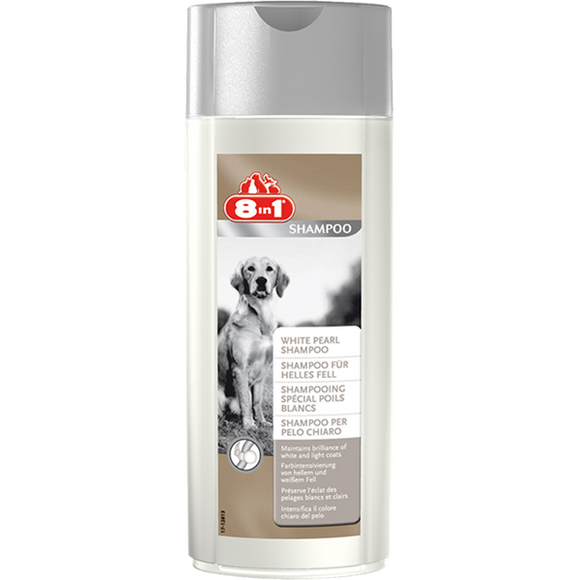 8in1 White Pearl Dog Shampoo (16-oz)